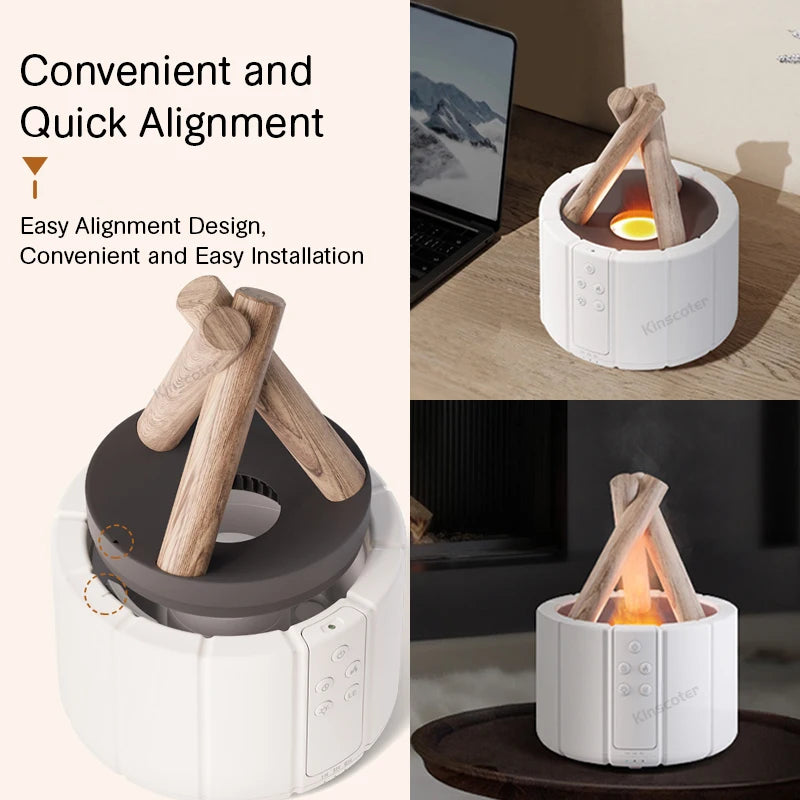 SHARBAL™flame humidifier للأجواء الرومانسية